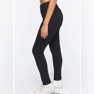 HIGH RISE skinny jeans